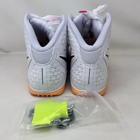 Nike Zoom Javelin Elite 3 Track Spikes White Pink Men’s Size 9 - Picture 4 of 8